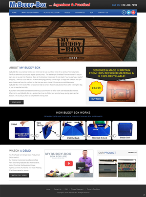 Web Design par pb pour ShoppaBox Ltd | Design : #5184930