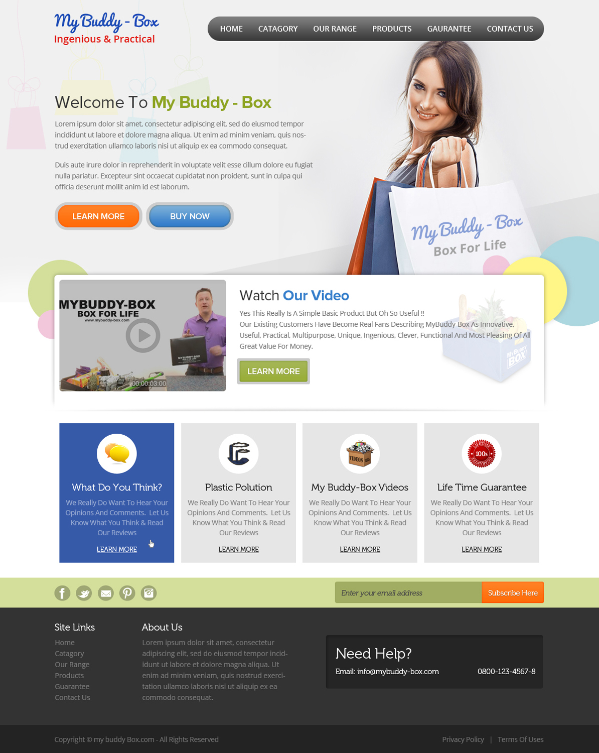 Web Design par OM pour ShoppaBox Ltd | Design #5148266