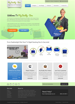 Web Design par OM pour ShoppaBox Ltd | Design : #5148269