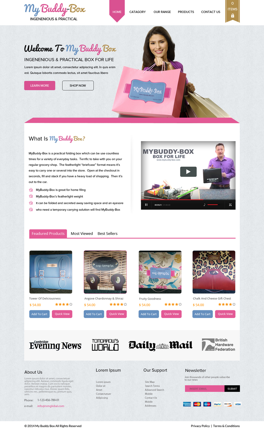 Web Design par OM pour ShoppaBox Ltd | Design #5148270