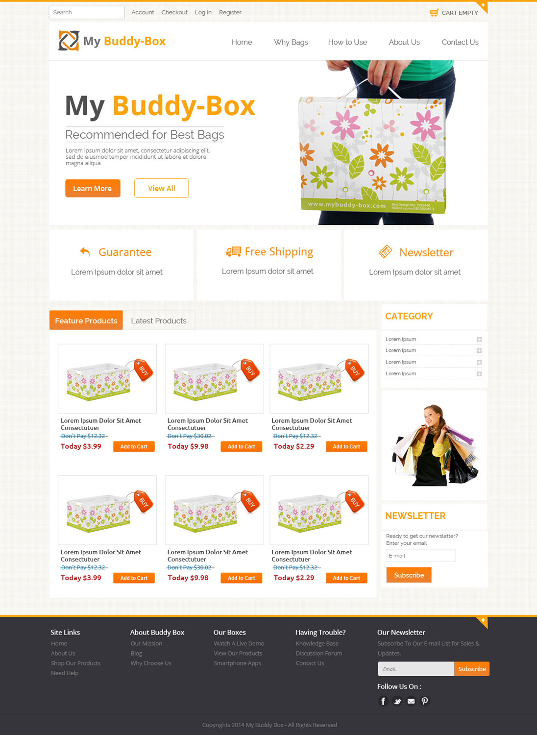 Web Design by OM for ShoppaBox Ltd | Design #5158847