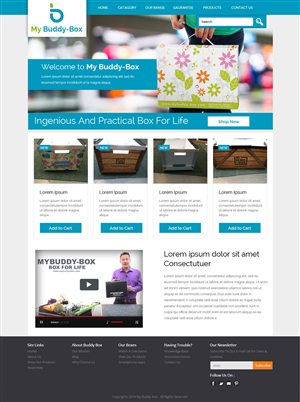 Web Design par OM pour ShoppaBox Ltd | Design : #5158895