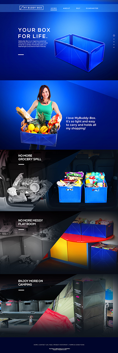 Web Design by orkeny toria for ShoppaBox Ltd | Design #5231427