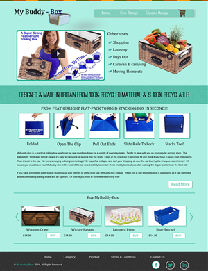 Web Design par rightway pour ShoppaBox Ltd | Design : #5217438