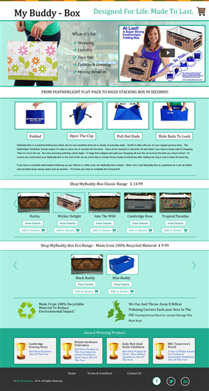 Web Design by rightway for ShoppaBox Ltd | Design: #5340487