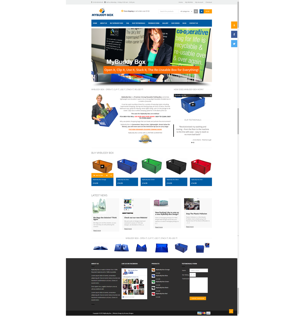 Diseño Web por Advernet Designs para ShoppaBox Ltd | Diseño #5190352