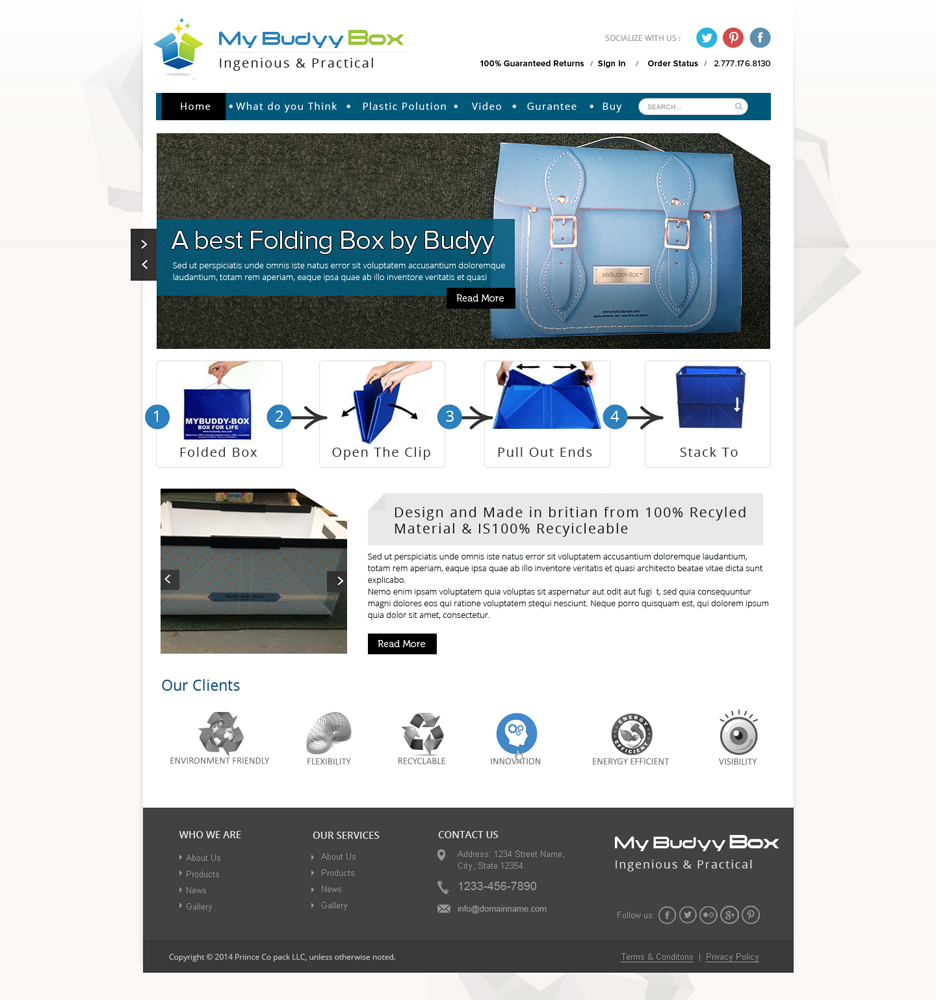 Web Design par farzan.teslavault pour ShoppaBox Ltd | Design #5121876