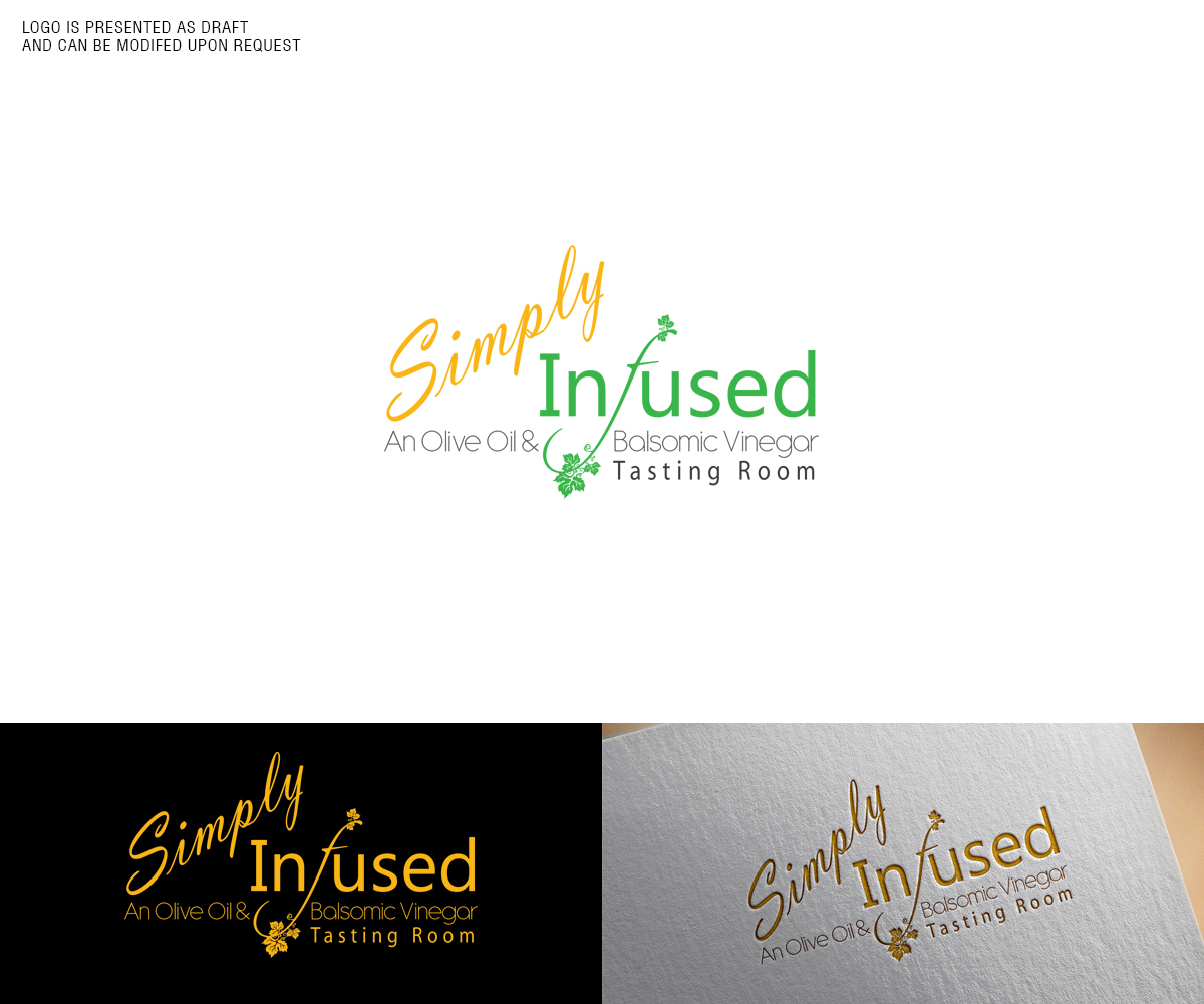 Logo Design by Professor P for Simply Infused | Design #5115012