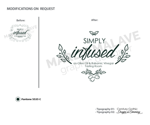 Diseño de Logo por marlie.malave04 para Simply Infused | Diseño #5127304