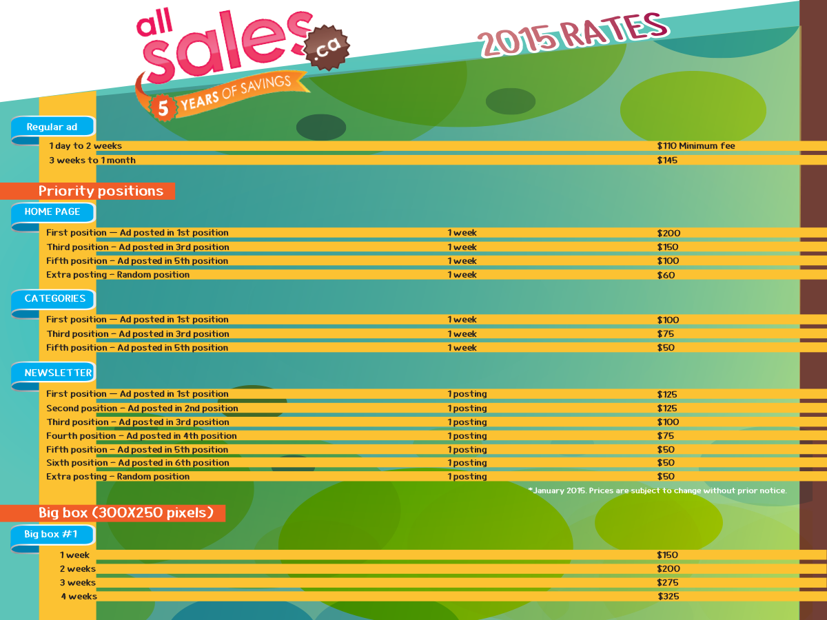 Card Design by I.M for Victoria 4B Inc. (lesventes.ca & allsales.ca) | Design #5187848