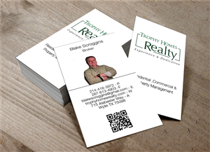 Business Card Design by Lanka Ama for Trophy Homes Realty, LLC | Design: #5195191