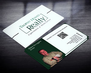 Business Card Design by Lanka Ama for Trophy Homes Realty, LLC | Design: #5195193