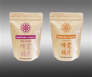 beehivee crispies snack packaging | Diseño de Empaque por Cari Lopez