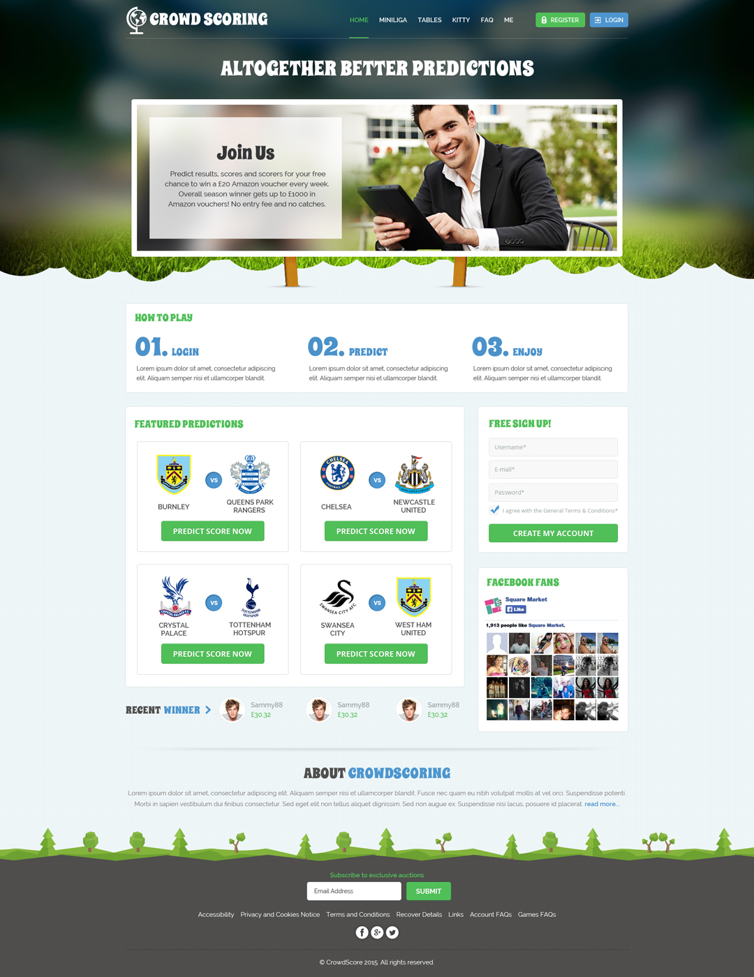 Web Design by Hashim Creetto for this project | Design #5206387