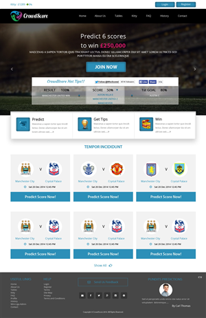 Web Design by pb for this project | Design #5146824