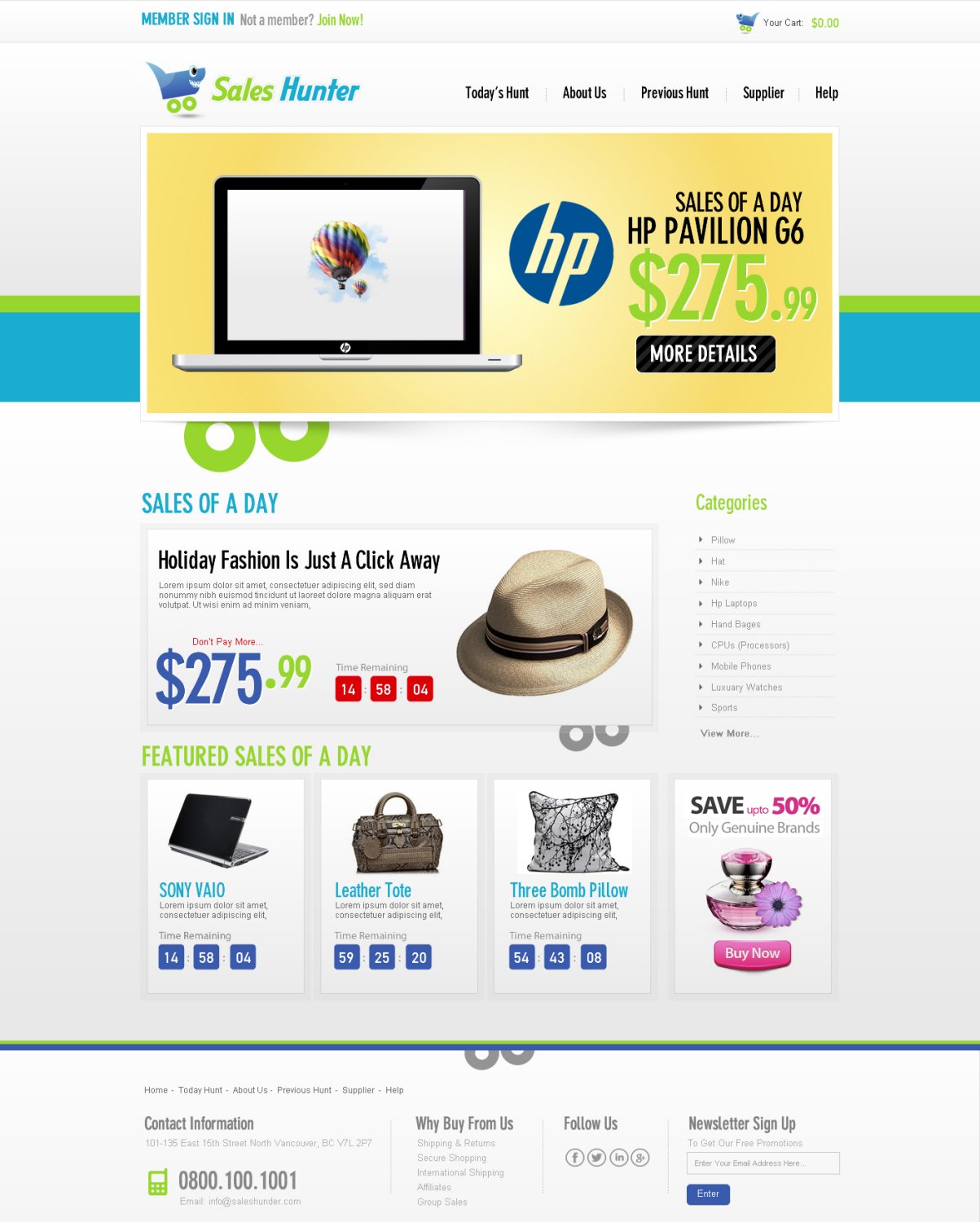 Web Design par TechWise pour saleshunter.my | Design #1452508