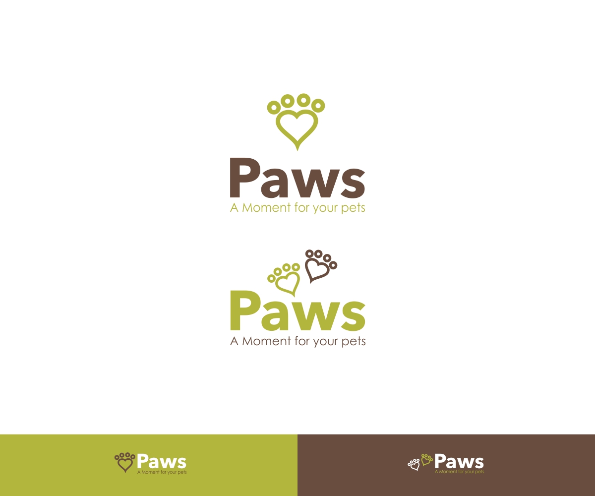 Logo Design by QuattroCreative for Paws-A-Moment | Design #5110767