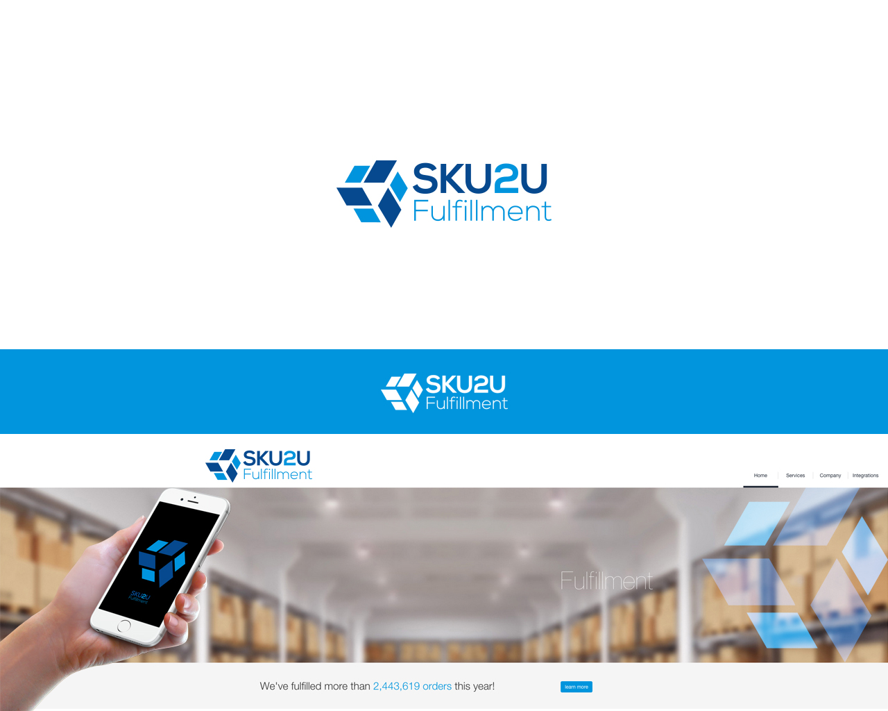 Logo Design by damakyjr for SKU2U Fulfillment | Design #5432714