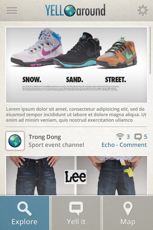Graphic Design by Jeremy Doekes for YELLaround | Design #1549317