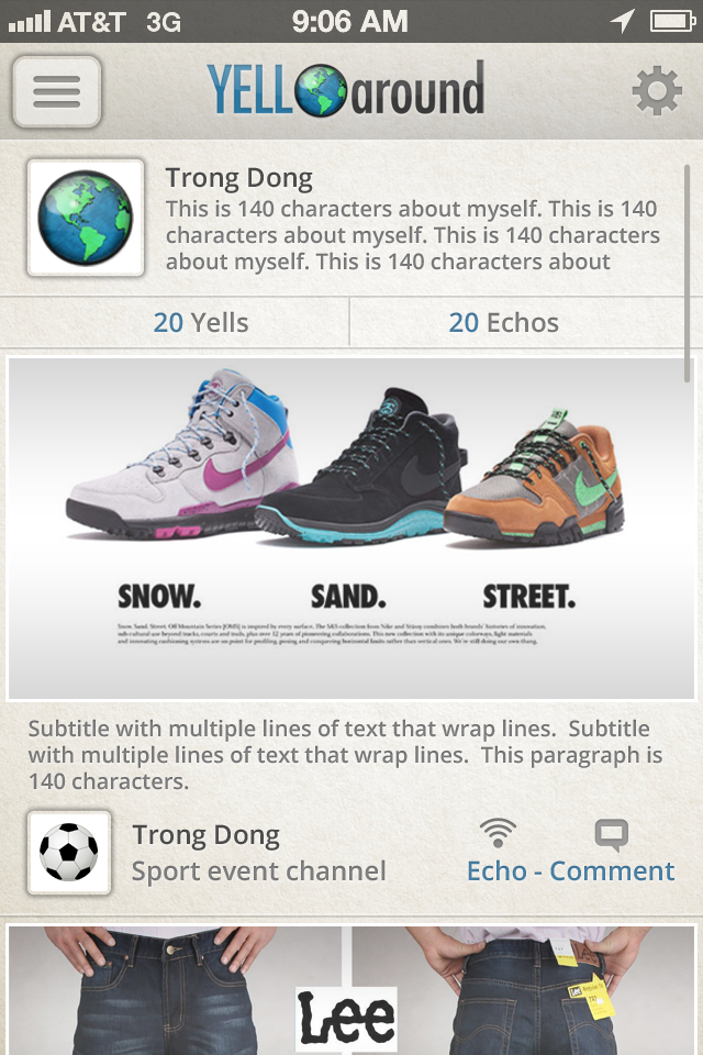 Graphic Design by Jeremy Doekes for YELLaround | Design #1551637
