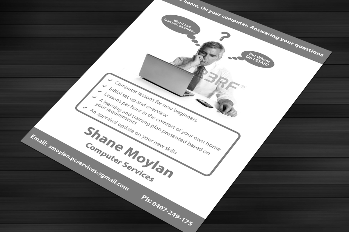 Flyer Design by HollyBlue Studio for Shane Moylan Computer Services | Design #5126329