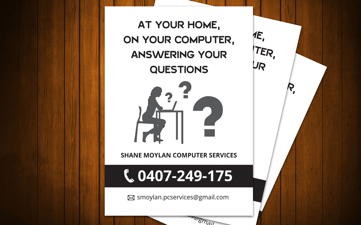 Flyer Design by Antony J for Shane Moylan Computer Services | Design #5126287