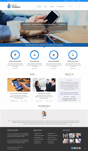 Web Design by pb for this project | Design: #5112620