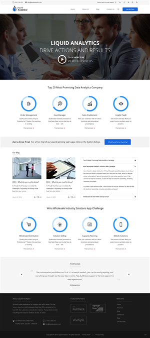 Web Design by pb for this project | Design: #5112653