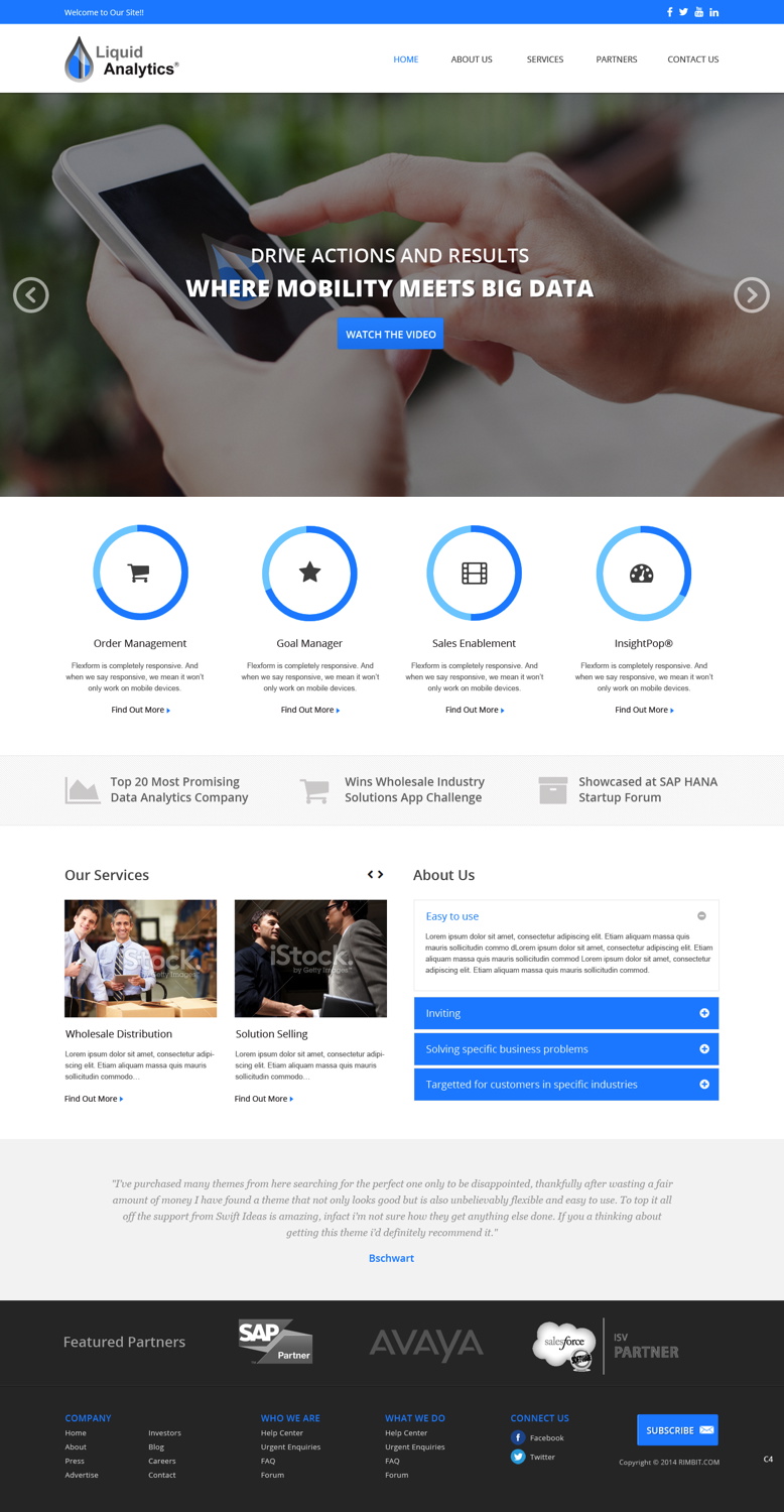 Web Design by pb for this project | Design #5112656