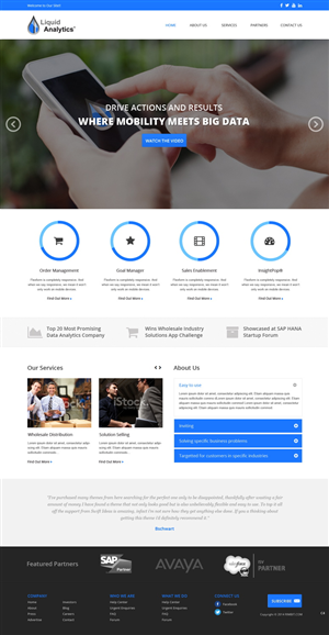 Web Design by pb for this project | Design: #5112656