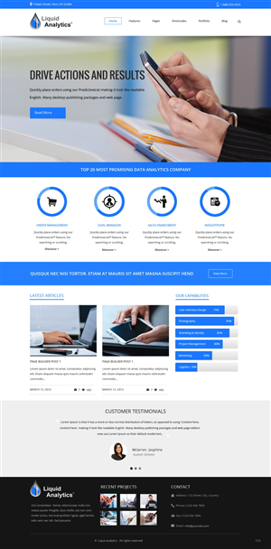 Web Design by pb for this project | Design: #5112660