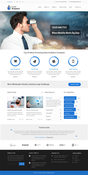 Web Design by pb for this project | Design: #5112665