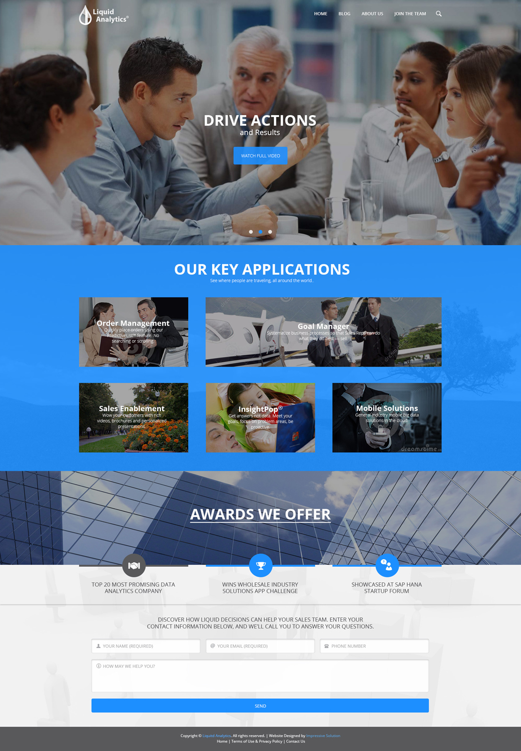 Web Design by Impressive Solutions for this project | Design #5159802