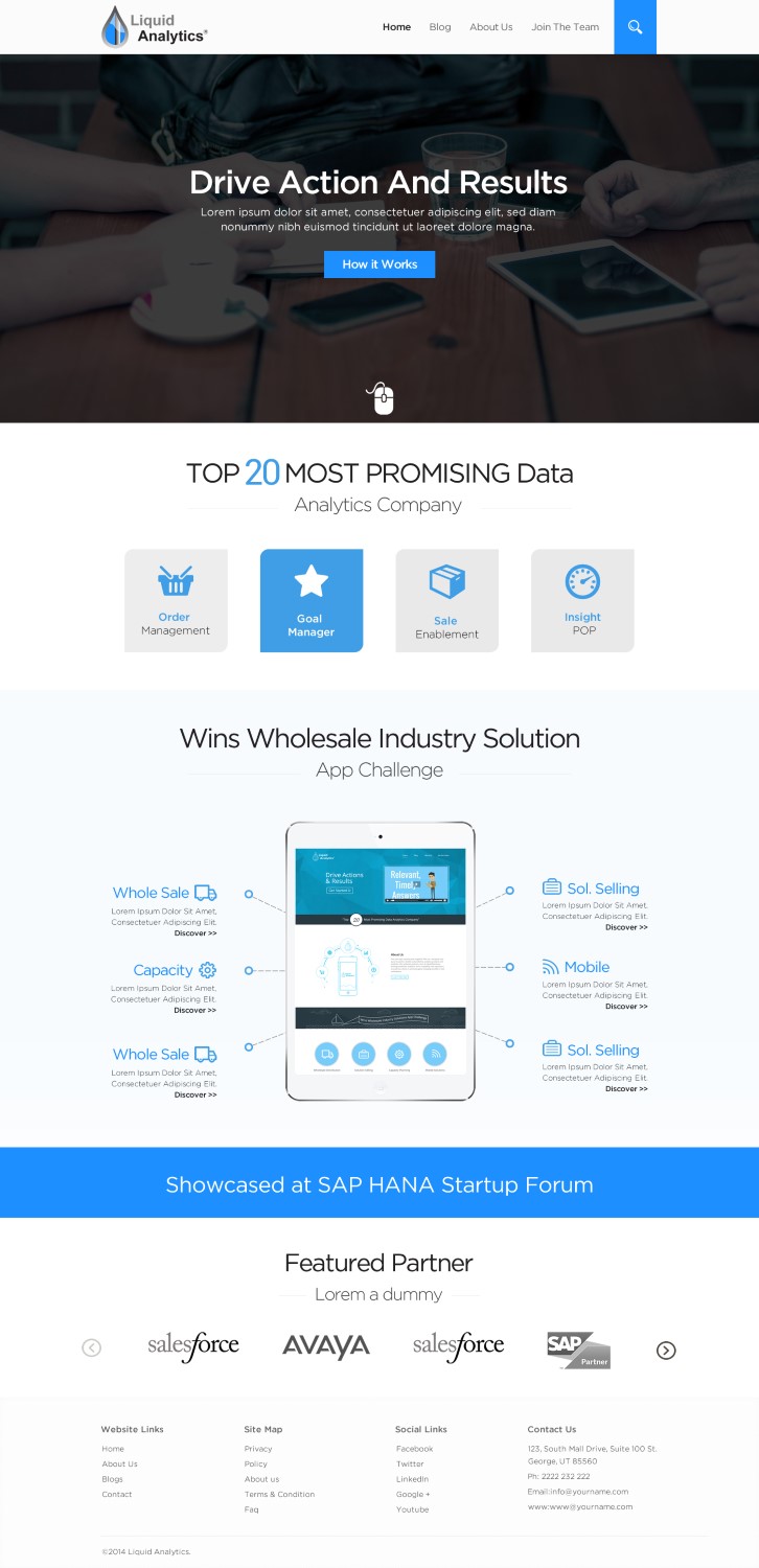 Diseño Web por TechWise para este proyecto | Diseño #5171881
