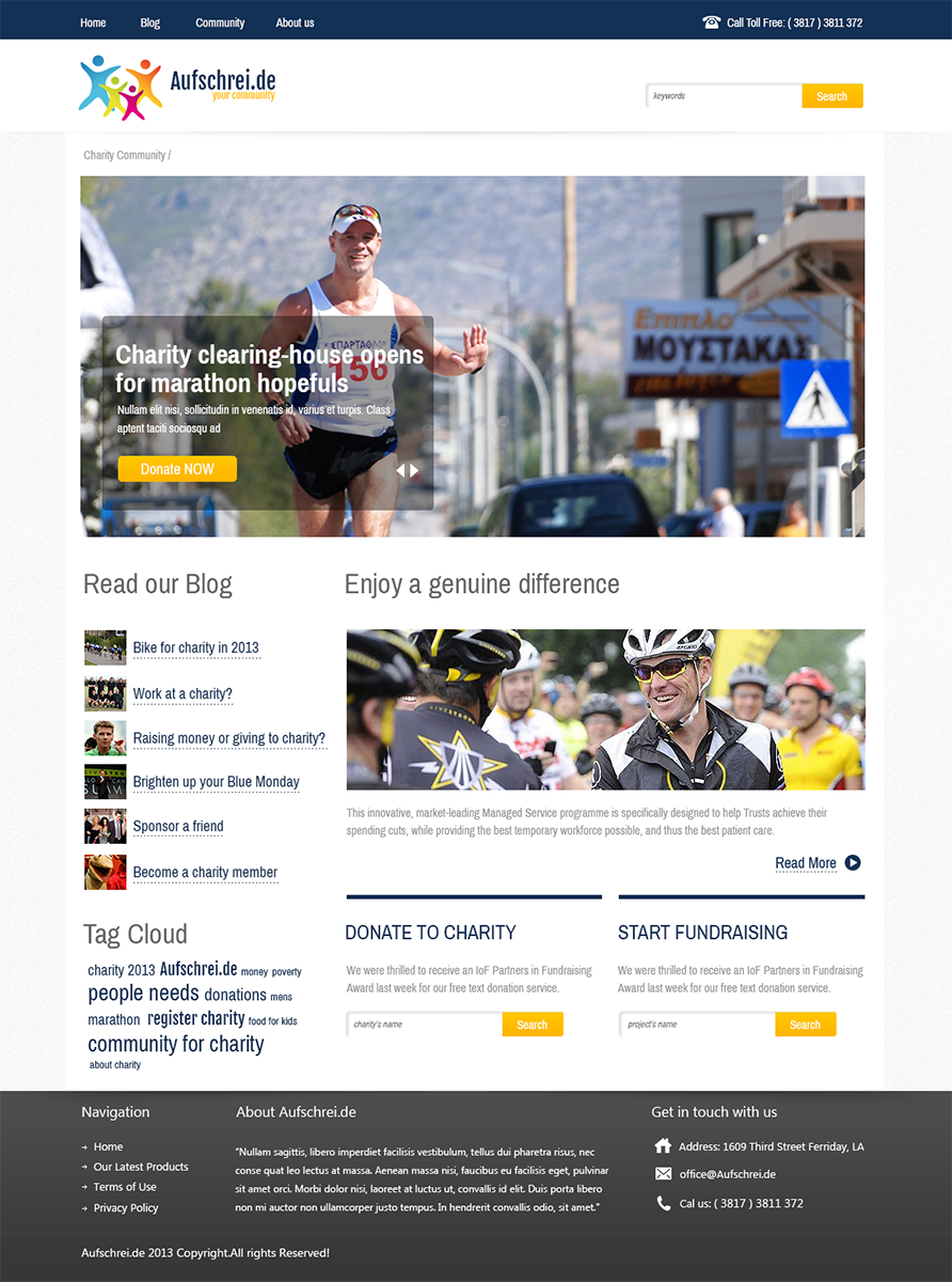 Web Design by Mircea-Alexandru for this project | Design #1450371