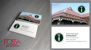 Business Card Design by Fossa for this project | Design #1435498