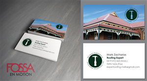 Business Card Design by Fossa for this project | Design: #1448173