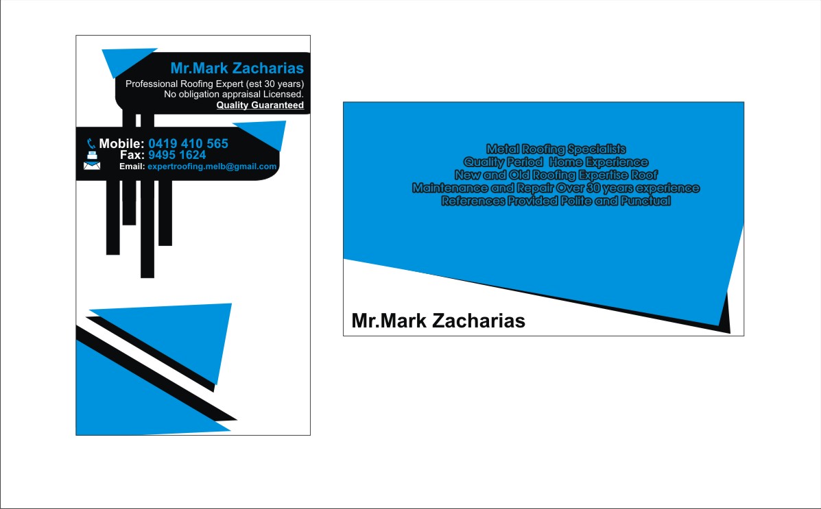 Business Card Design by Ara for this project | Design #1446466