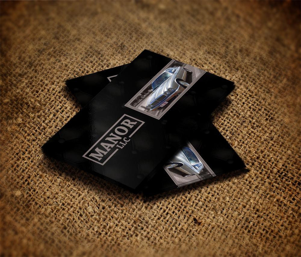 Business Card Design by diRtY.EMM for Manor - Limousine & Coach Company | Design #1431592