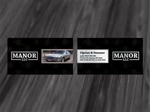 Design de Carte de Visite par diRtY.EMM pour Manor - Limousine & Coach Company | Design : #1442737