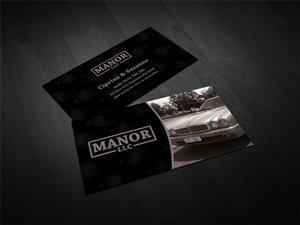 Design de Carte de Visite par diRtY.EMM pour Manor - Limousine & Coach Company | Design : #1467352