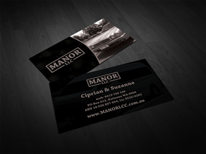 Design de Carte de Visite par diRtY.EMM pour Manor - Limousine & Coach Company | Design : #1487104