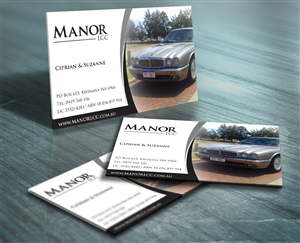 Business Card Design by Viktorijan for Manor - Limousine & Coach Company | Design: #1453953
