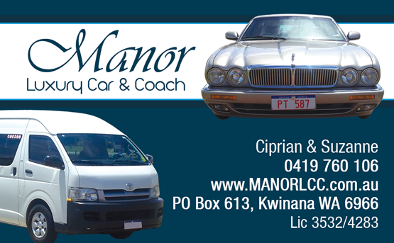 Business Card Design by Seon for Manor - Limousine & Coach Company | Design #1491091