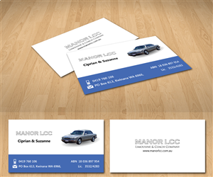Design de Carte de Visite par Radu Borzea pour Manor - Limousine & Coach Company | Design : #1434902