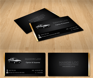 Design de Carte de Visite par Radu Borzea pour Manor - Limousine & Coach Company | Design : #1446830