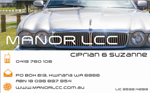 Business Card Design by R16 for Manor - Limousine & Coach Company | Design: #1453395