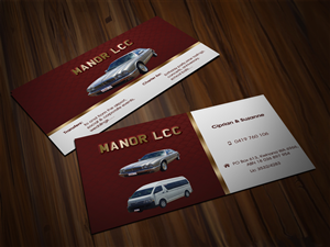 Design de Carte de Visite par Scorpius design pour Manor - Limousine & Coach Company | Design : #1442704