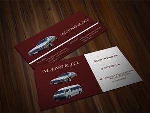 Business Card Design by Scorpius design for Manor - Limousine & Coach Company | Design: #1490386