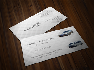 Design de Carte de Visite par Scorpius design pour Manor - Limousine & Coach Company | Design : #1519144